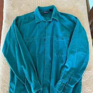 Vintage Patagonia corduroy button up.
